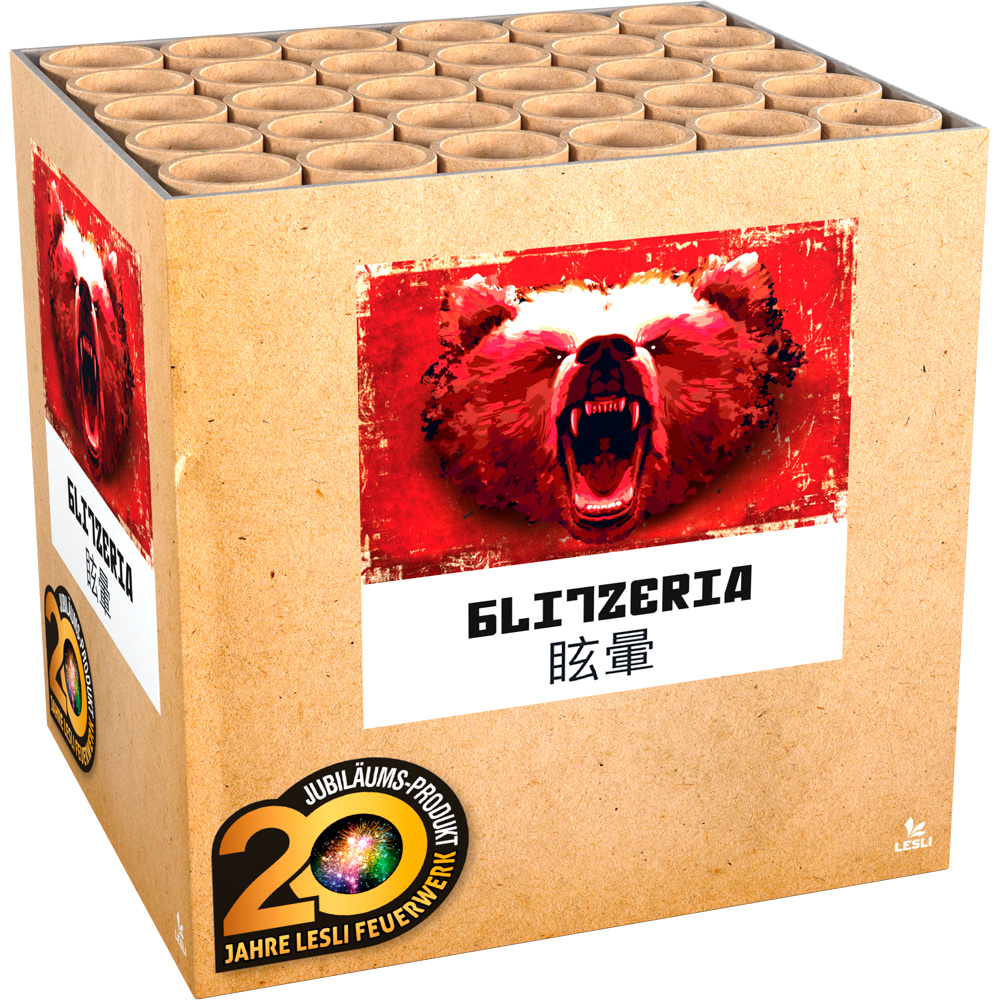 Blitzeria 30 Schuss Feuerwerksbatterie