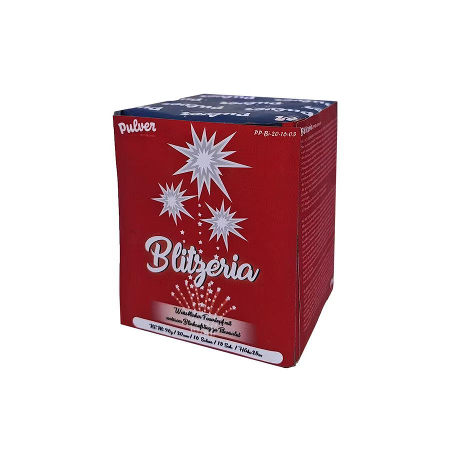 Blitzeria 16 Schuss Salutfeuerwerksbatterie