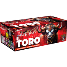 Lade das Bild in den Galerie-Viewer, El Toro 101 Schuss Verbundfeuerwerk

