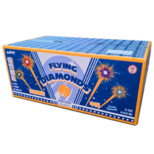 Lade das Bild in den Galerie-Viewer, Flying Diamond 96 Schuss Verbundfeuerwerk
