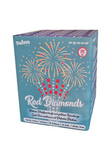 Lade das Bild in den Galerie-Viewer, Red Diamonds 25 Schuss Feuerwerksbatterie

