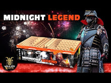 Laden und Abspielen von Videos im Galerie-Viewer, Midnight Legend 200 Schuss Verbundfeuerwerk
