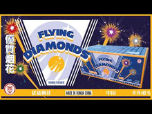 Laden und Abspielen von Videos im Galerie-Viewer, Flying Diamond 96 Schuss Verbundfeuerwerk
